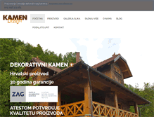Tablet Screenshot of dekorativni-umjetni-kamen.com